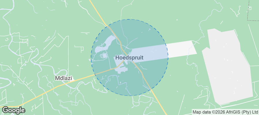 Hoedspruit Airbnb map